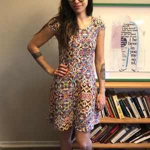 Xhilaration Fit and Flare Dress - Size Medium